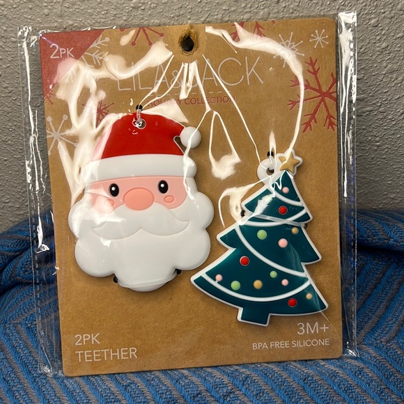 NWT Set of 2 Teethers Christmas #2132 - Picture 1 of 3